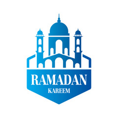 ramadan kareem vector , muslim logo