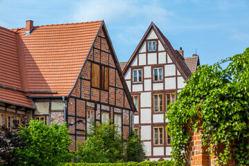 Fototapeta na wymiar Bilder aus der Welterbestadt Quedlinburg im Harz