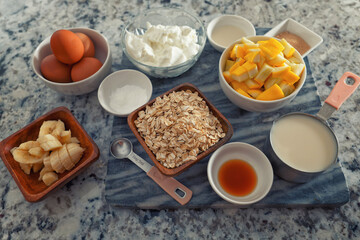 banana-squash waffles