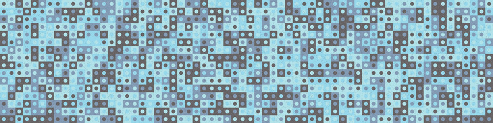 Abstract Geometric Pattern generative computational art illustration