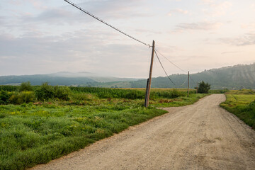 Fototapeta na wymiar Rural Mureș County