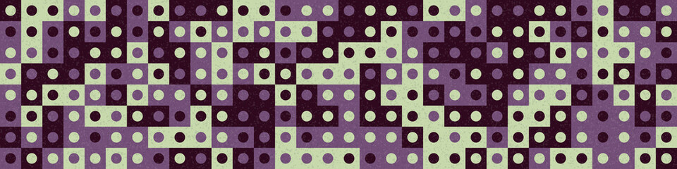 Abstract Geometric Pattern generative computational art illustration