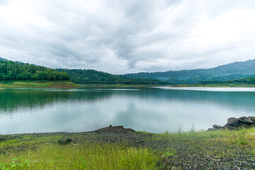 landscape, view of east java's place of  local resort
