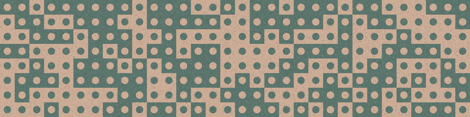 Abstract Geometric Pattern generative computational art illustration