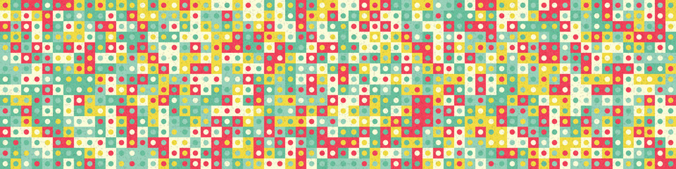 Abstract Geometric Pattern generative computational art illustration