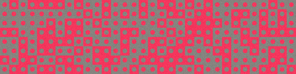 Abstract Geometric Pattern generative computational art illustration