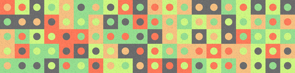 Abstract Geometric Pattern generative computational art illustration