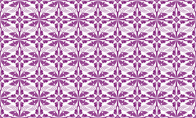 和柄　鳥襷模様　シームレスパターン