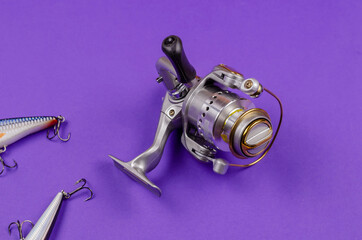 Artificial lures for fishing for predatory fish and a fishing re