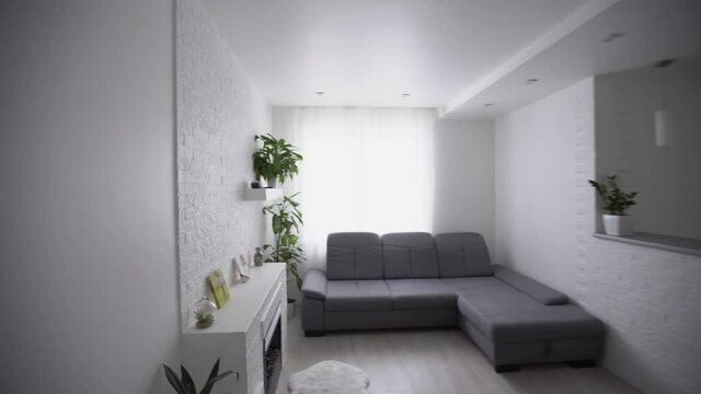 Modern Living Room Interior, rooms in the apartment