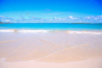 Lanikai beach, Kailua, Oahu, Hawaii | Sea Nature Ocean Landscape Travel