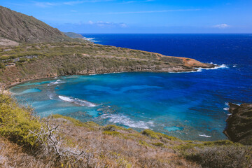Hanauma bay Oahu island Hawaii | Sea Nature Ocean Landscape Beach Travel

