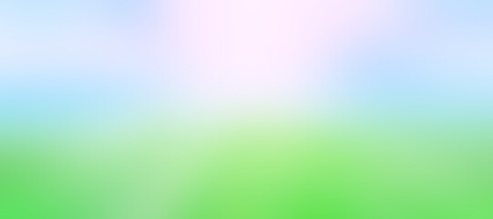 Soft blurred abstract green with blue background. Gradient background for illustration.