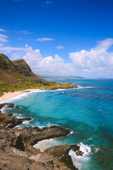 Makapuu Windward Coast Oahu Hawaii Coastal Sea Nature Ocean Landscape Travel