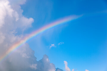 Rainbow in the sky, Honolulu, Oahu, Hawaii | Nature Landscape Travel