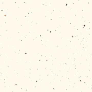 Pattern seamless vector image light background galaxy sky stars cosmos universe