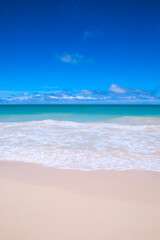 Fototapeta na wymiar Waimanalo beach park Oahu island Hawaii | Sea Nature Ocean Landscape