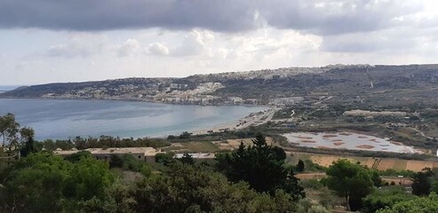 view from the lake