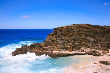 Halona Blowhole Lookout Oahu Hawaii Halona Beach Cove