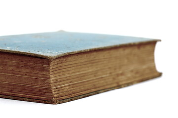 Old book on white background