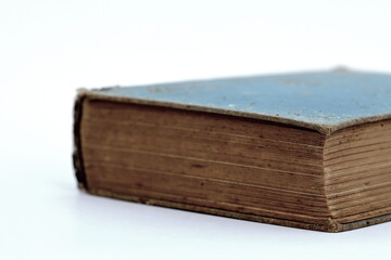 Old book on white background