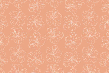 seamless pattern with flowers
