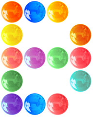 Lettre b, police d’écriture, fond blanc 