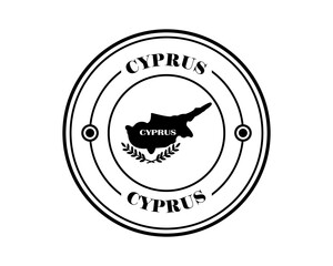 round stamp of cyprus
