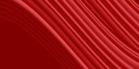 Abstract red vector background with stripes