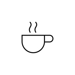 Tea Icon, illustration. Flat design style. tea icon illustration