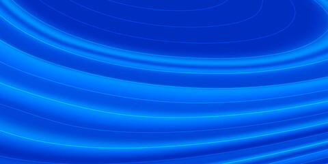 Realistic colorful blue velvet curtain folded. Vector Illustration. 