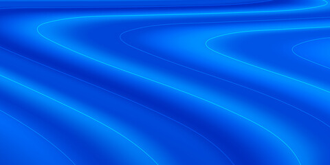 Abstract smooth color wave vector. Curve flow blue motion illustration. Smoke design. Vector lines. 