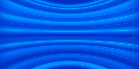 blue neon wave. vector abstract lines. template for advertising 