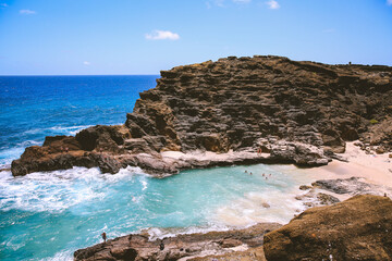 Halona Blowhole Lookout Oahu Hawaii  Halona Beach Cove

