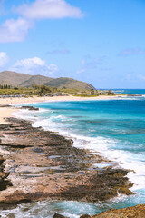 Halona Blowhole Lookout Oahu Hawaii  Sandy Beach


