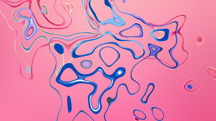 Abstract pink background with light lines.