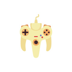 Icon of game controller, digital console, gadget for playing computer video games