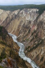 Grand Canyon of Yellowstone National Park, WY, USA
