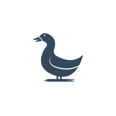 duck vector logo design element