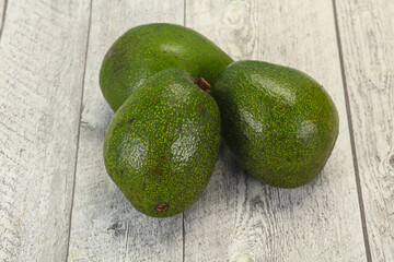 Ripe green dietary avocado - superfood