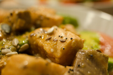 Delicious food close up