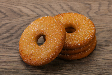 Sweet and crispy ginger cookies