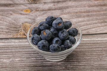 Ripe sweet tasty blueberries heap