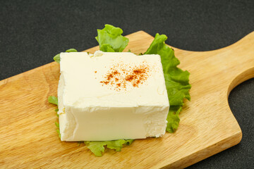 Greek traditional soft feta cheese