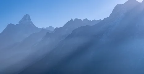 Photo sur Plexiglas Lhotse Himalayan Mountain Range