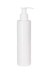 White plastic cream tube