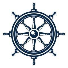 nautical rudder icon