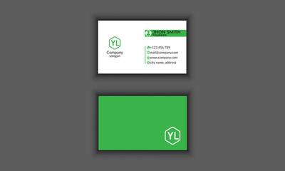 Business card template corporate business card design
