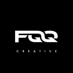 FQQ Letter Initial Logo Design Template Vector Illustration