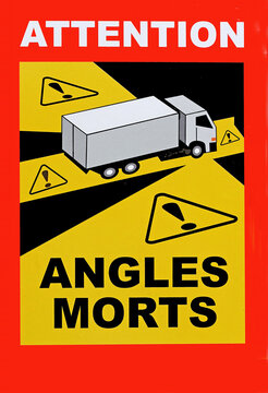 panneau angle mort